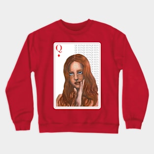 Queen of Tambourine Crewneck Sweatshirt